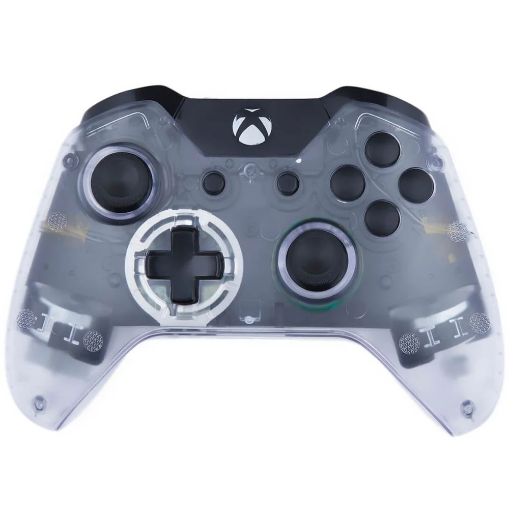 Custom Controllers Xbox One Controller - Transparent: Black Edition Afbeelding 1