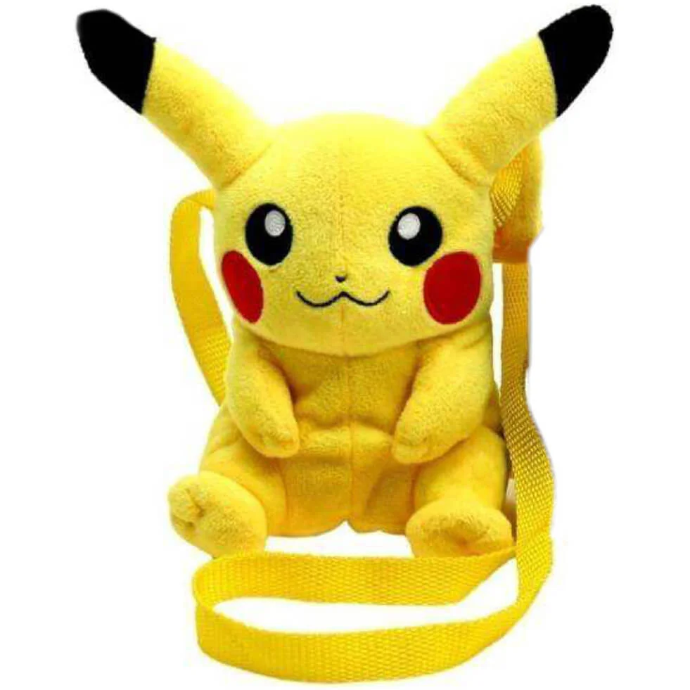 Pokémon Plush Shoulder Bag Pikachu Afbeelding 1