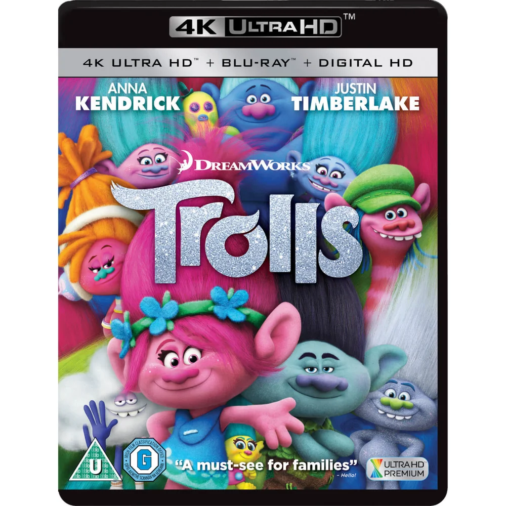 Trolls - 4K Ultra HD (inclusief UV kopie) Afbeelding 1
