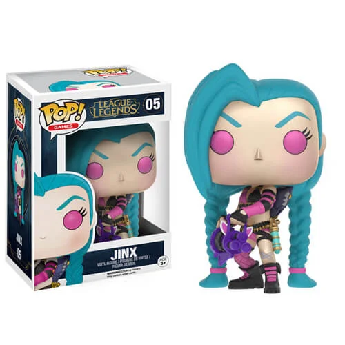 League Of Legends Jinx Funko Pop! Figuur Afbeelding 1