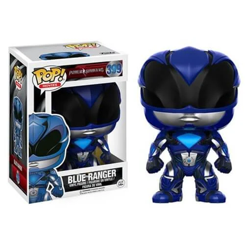 Power Rangers Movie Blue Ranger Funko Pop! Figuur Afbeelding 1