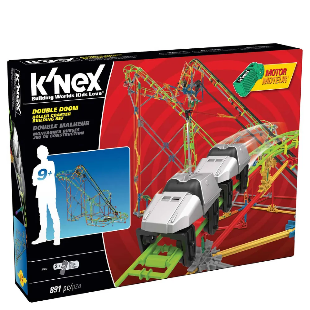 K'NEX Double Doom Roller Coaster (55402) Afbeelding 1