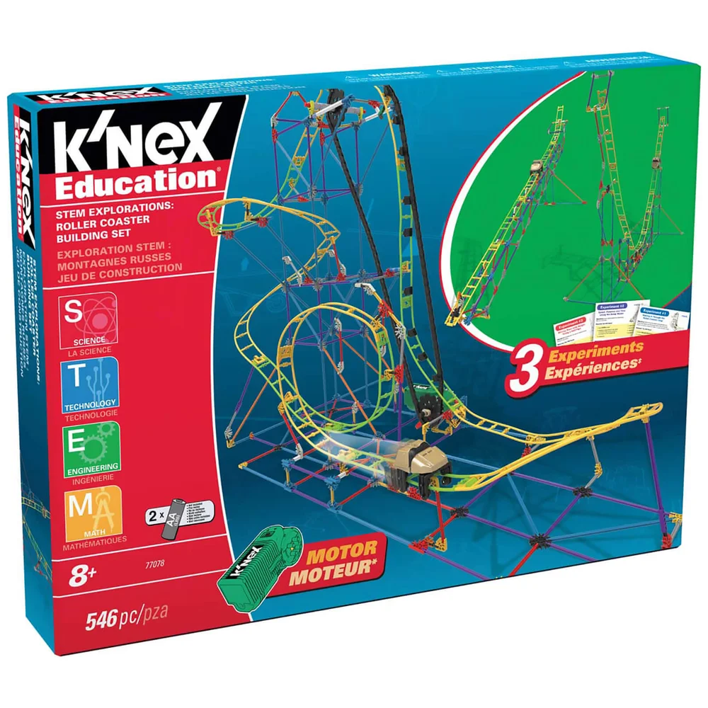 K'NEX Stem Exploration Roller Coaster (77078) Afbeelding 1