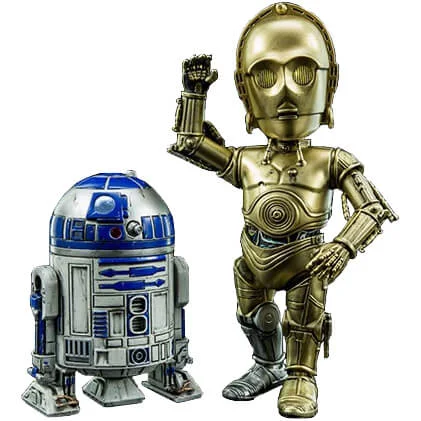 Star Wars Hybrid Metal Figures 2-Pack R2D2 & C-3PO Afbeelding 1