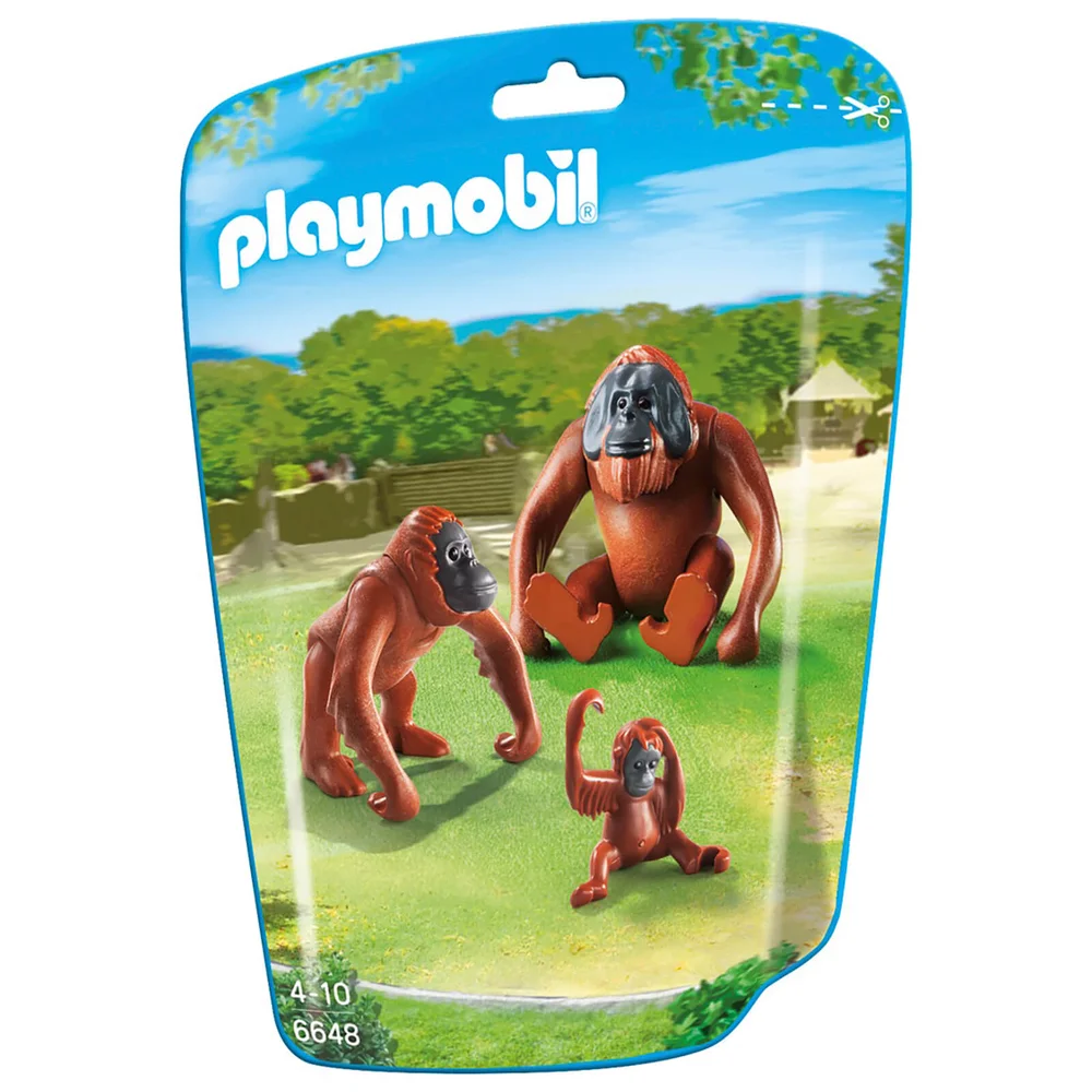 Playmobil Orang-Oetans met kind (6648) Afbeelding 1