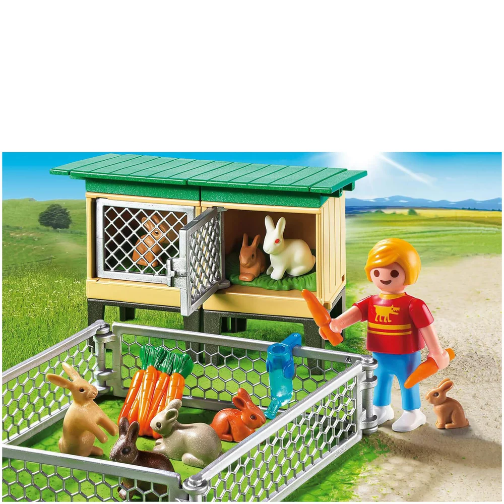 Playmobil Rabbit Pen with Hutch (6140) Afbeelding 1