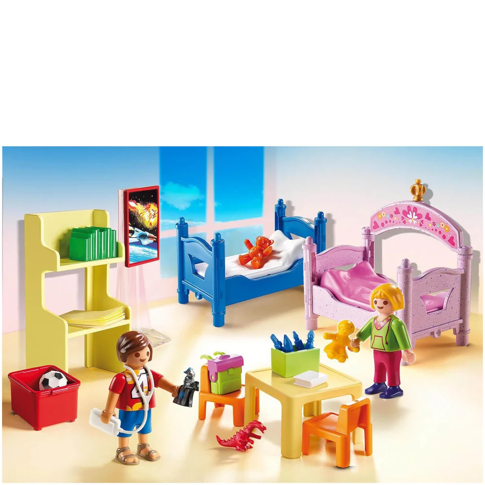 Playmobil Dollhouse: Kinderkamer met stapelbed (5306) Afbeelding 1