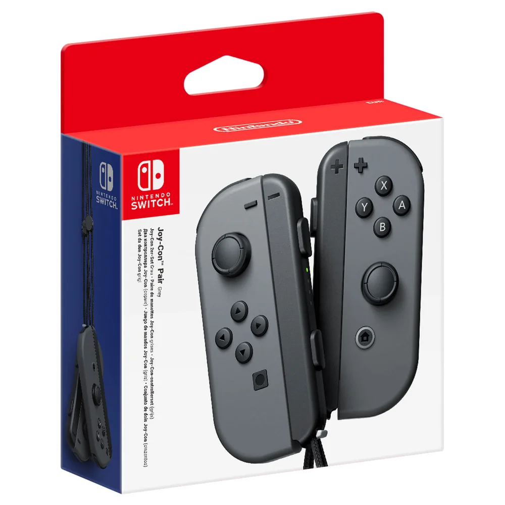 Nintendo Switch Grey Joy-Con Controller Set (L+R) Afbeelding 1