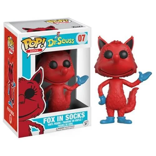 Dr. Seuss Fox In Socks Funko Pop! Figuur Afbeelding 1