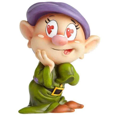 Disney Snow White and the Seven Dwarfs Dopey Statue Afbeelding 1