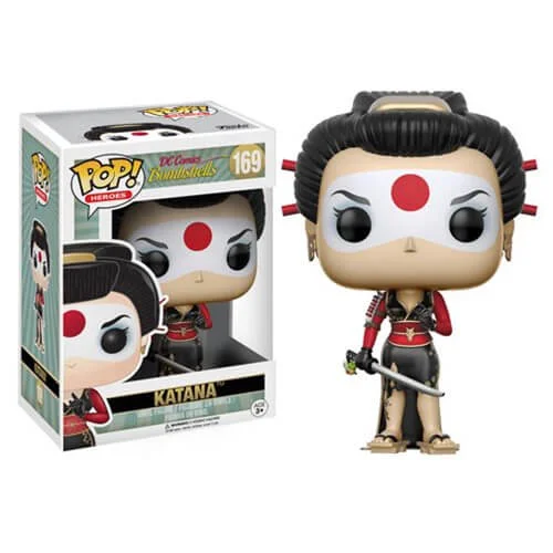 DC Bombshells Katana Funko Pop! Figuur Afbeelding 1