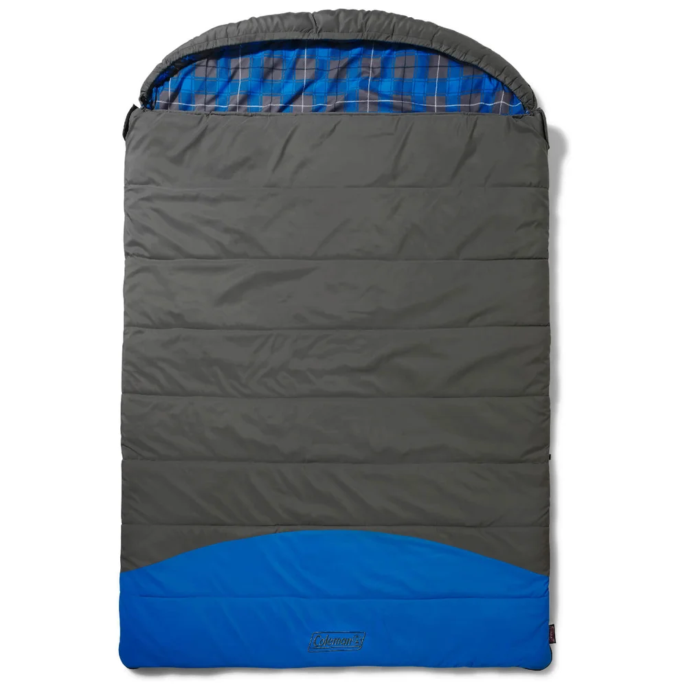 Coleman Basalt Sleeping Bag - Grey/Blue - Double Afbeelding 1