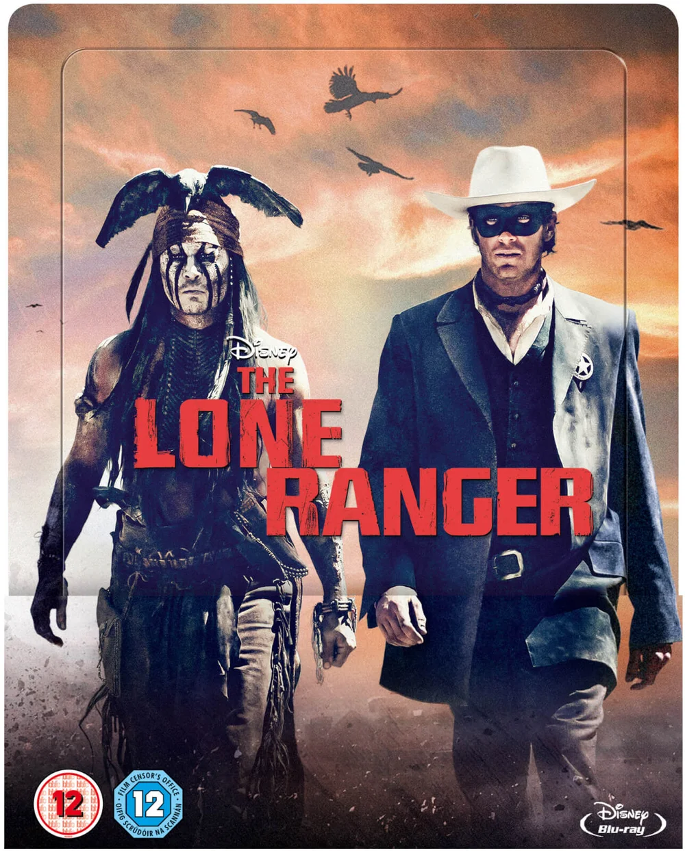 The Lone Ranger - Zavvi Exclusive Lenticular Edition Steelbook Afbeelding 1
