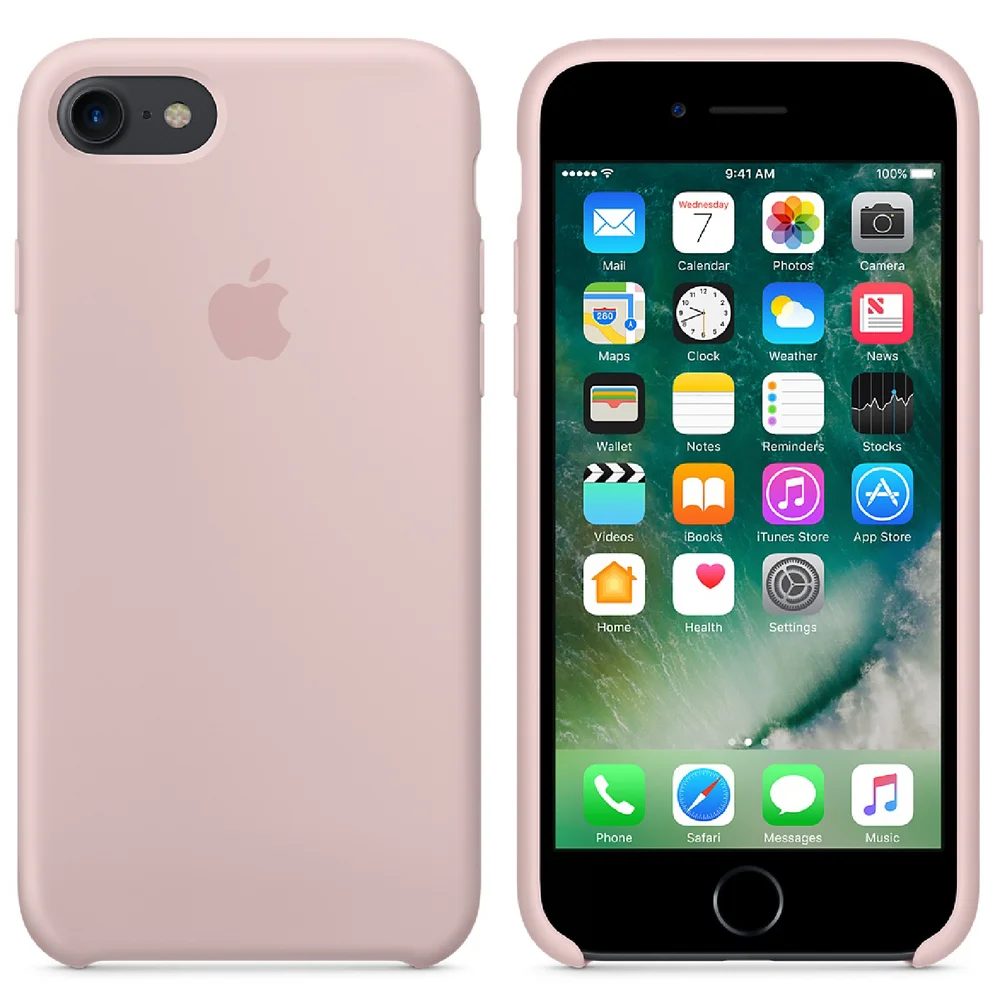 Apple iPhone 7 Silicone Case - Pink Sand Afbeelding 1