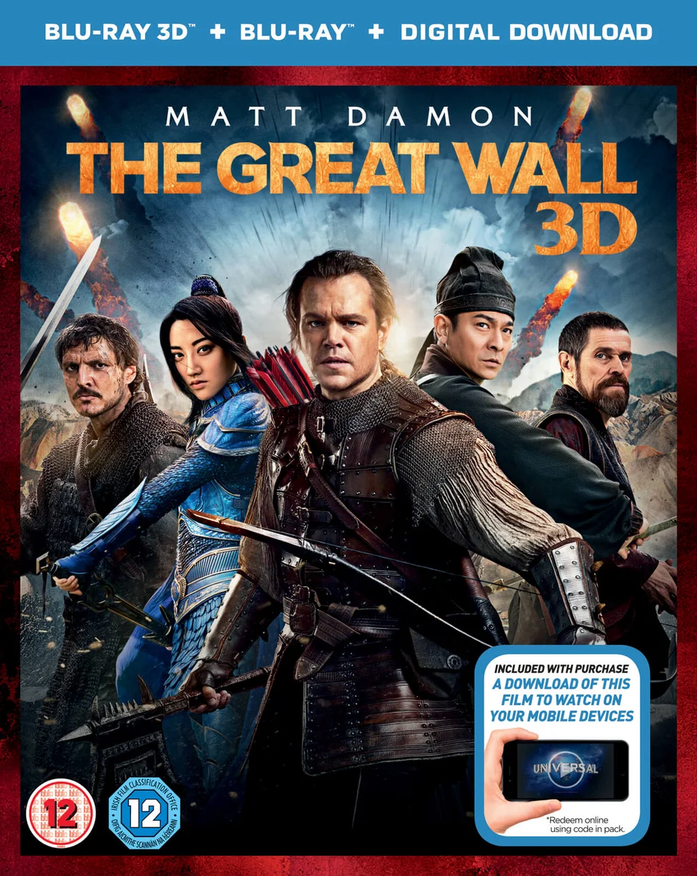The Great Wall 3D (Includes 2D Version) (Includes Digital Download) Afbeelding 1