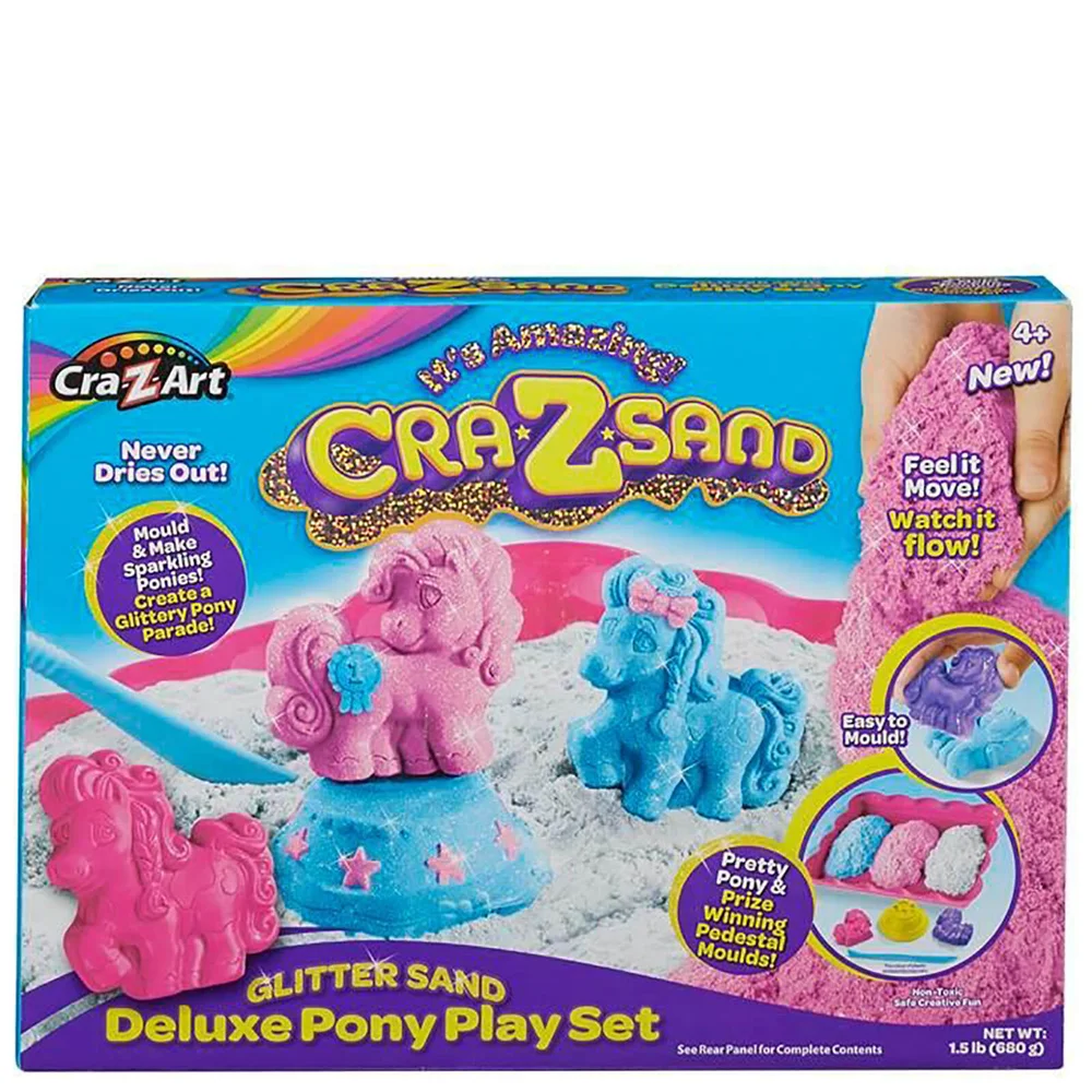 Cra-Z-Sand Deluxe Glitter Pony Playset Afbeelding 1