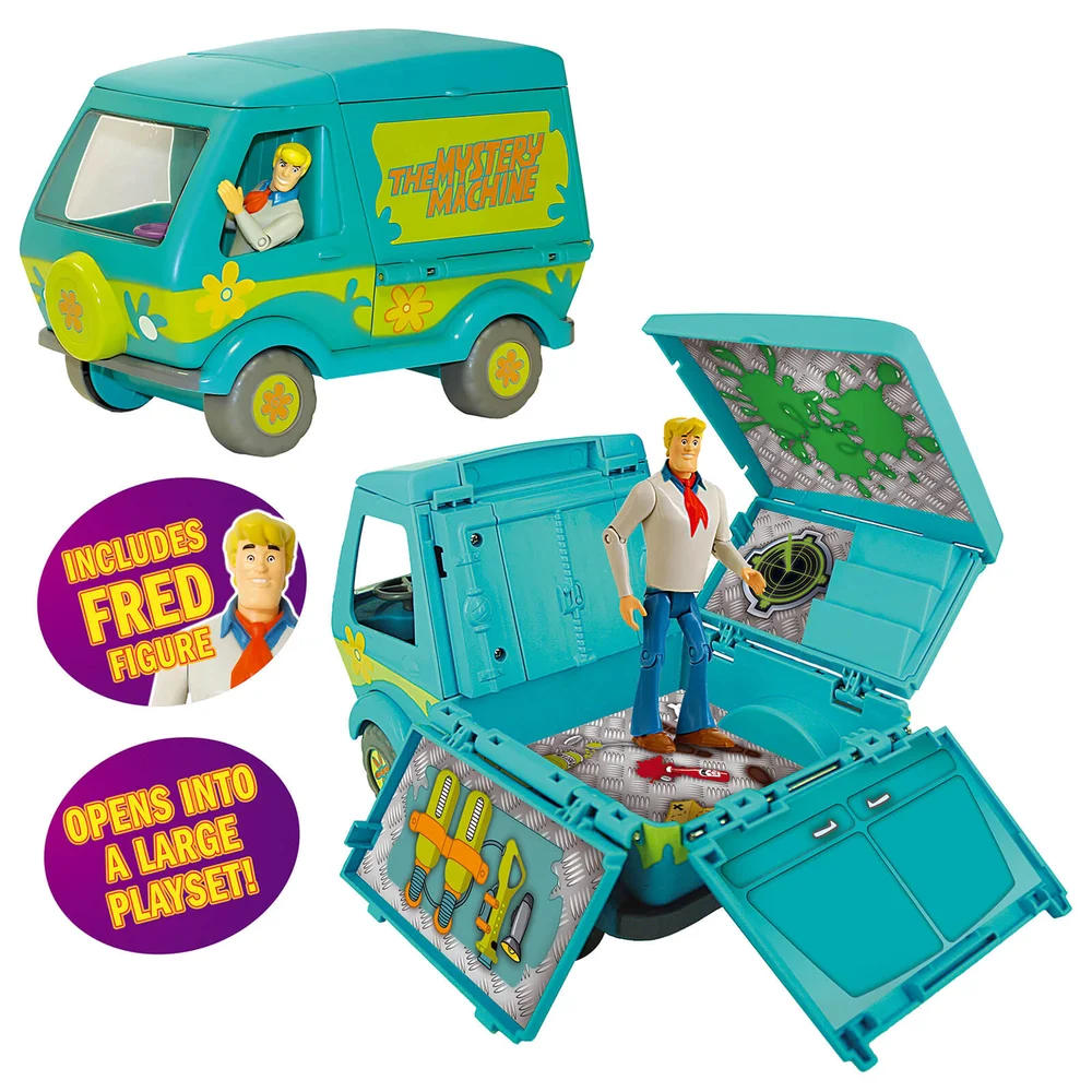 Scooby Doo Mystery Minis Transforming Mystery Machine Afbeelding 1