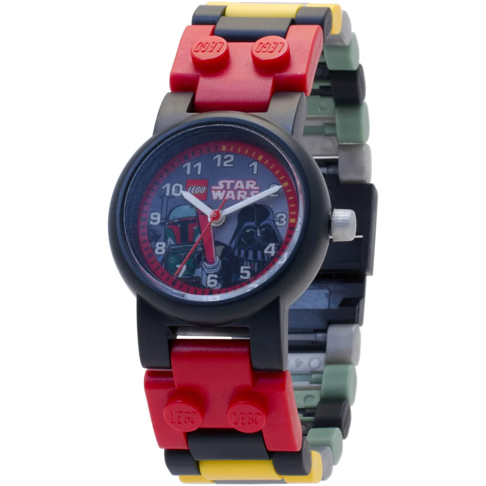 Boba Fett™ en Darth Vader™ horloge van LEGO® Star Wars™ Afbeelding 1