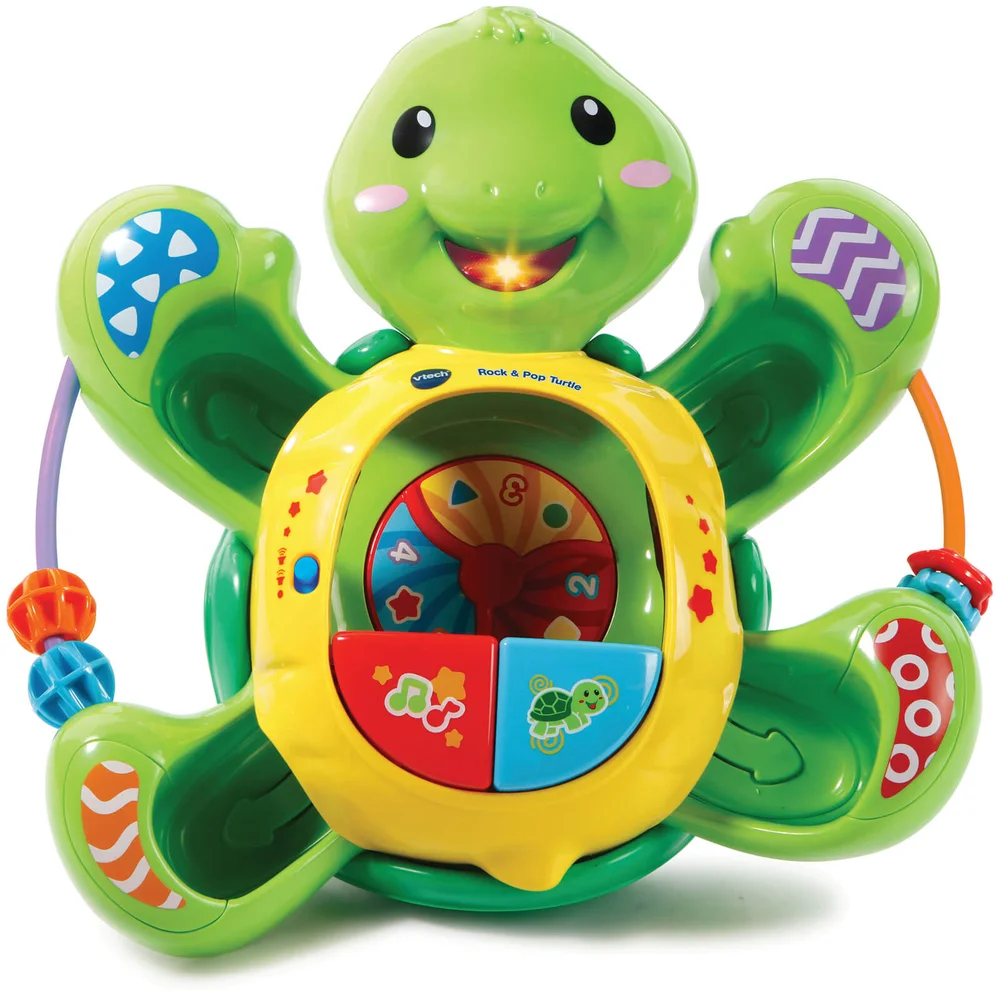 Vtech Baby Pop-A-Ball Rock & Pop Turtle Afbeelding 1