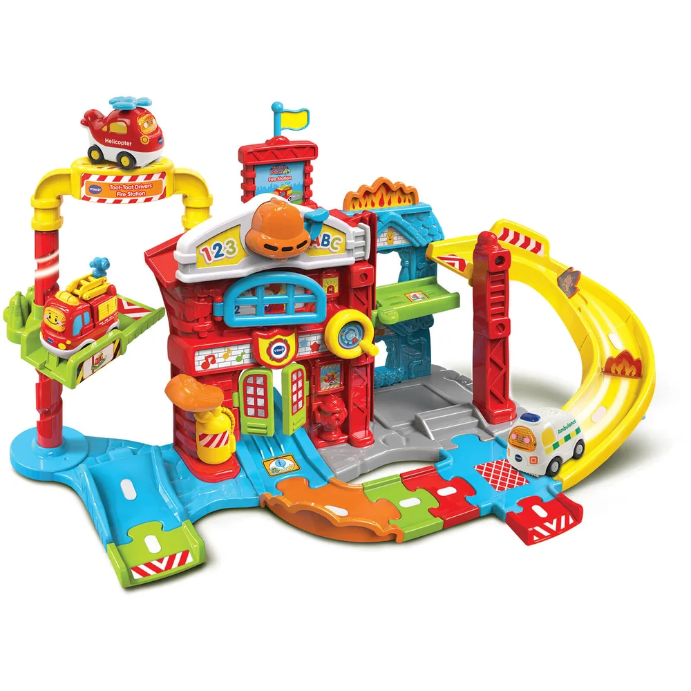 Vtech Toot-Toot Drivers Fire Station Afbeelding 1