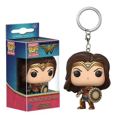 DC Wonder Woman Pocket Pop! Keychain Afbeelding 1