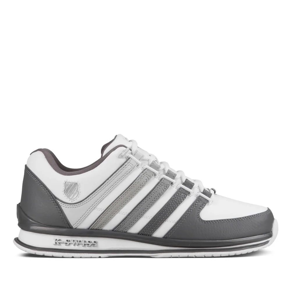 K-Swiss Men's Rinzler SP Trainers - White/Gray Gradient - UK 7/EU 41 - White/Grey Afbeelding 1