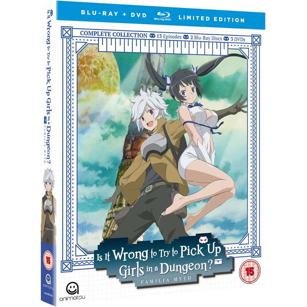 Is It Wrong To Try To Pick Up Girls In A Dungeon? Complete seizoen 1 collectie - standaard editie Afbeelding 1