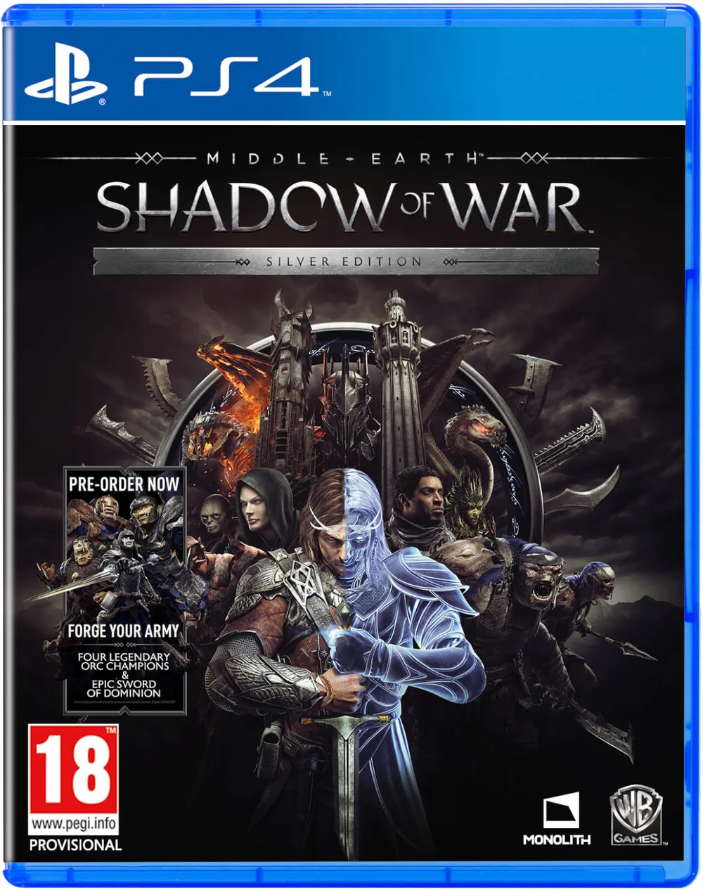 Middle-Earth: Shadow of War Silver Edition Afbeelding 1