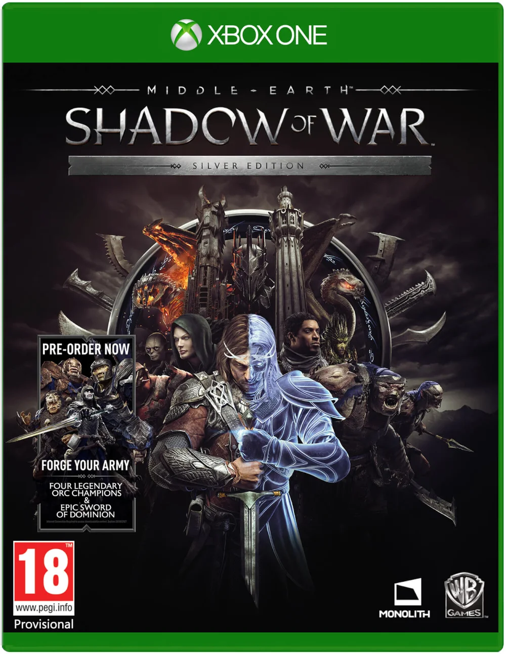 Middle-Earth: Shadow of War Silver Edition Afbeelding 1