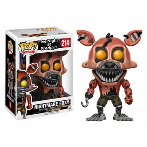 Five Nights at Freddy's Nightmare Foxy Funko Pop! Figuur Afbeelding 1