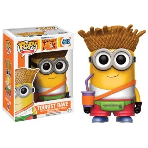 Despicable Me 3 Dave Tourist Funko Pop! Figuur Afbeelding 1