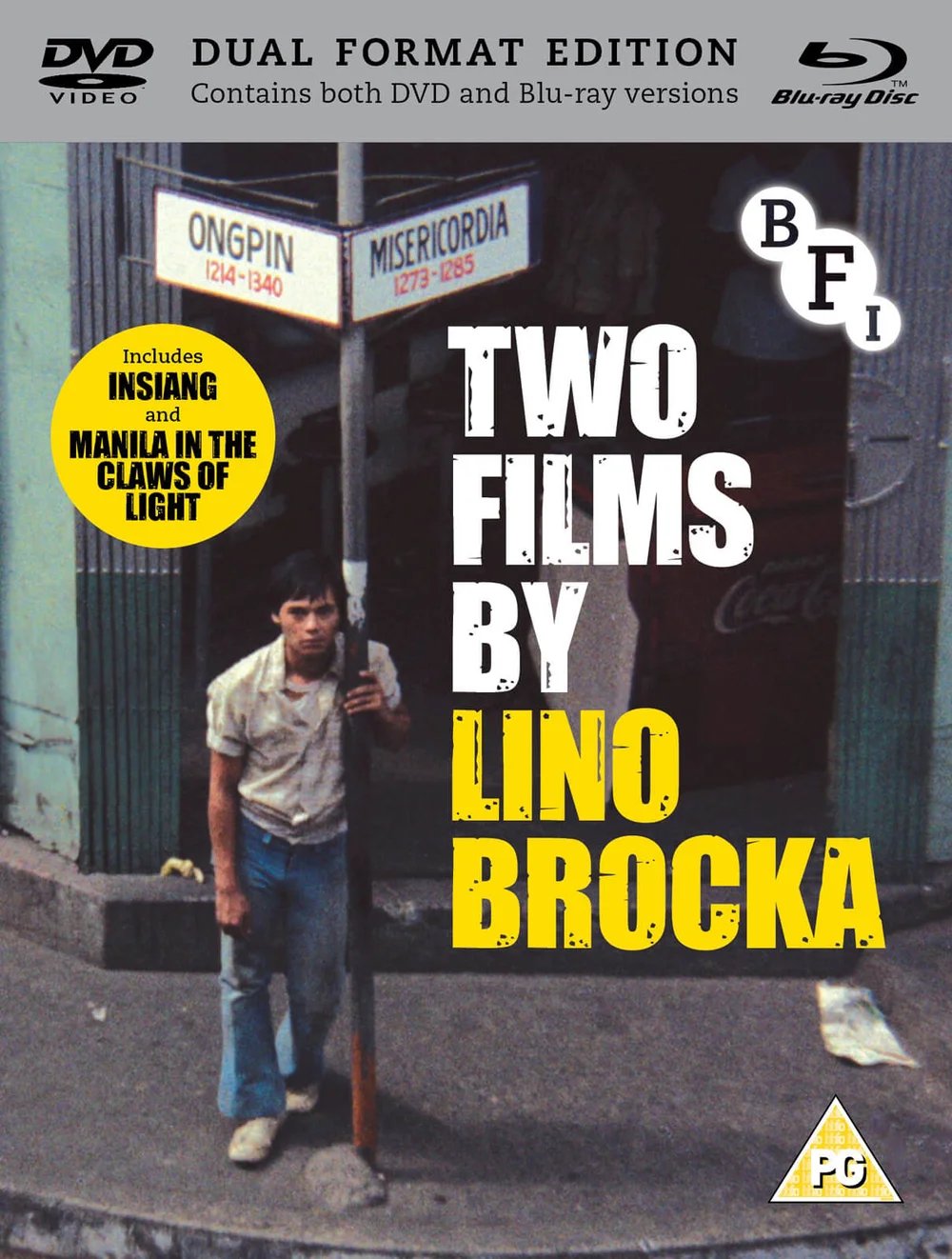 Twee films van Lino Brocka (Manilla In The Claws Of Light en Insiang) - Dual Format (inclusief DVD) Afbeelding 1