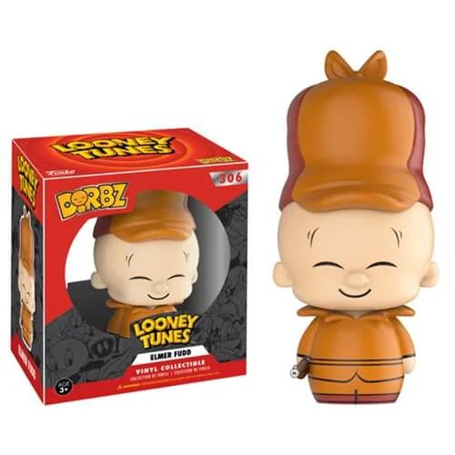 Looney Tunes Elmer Fudd with Gun Dorbz Vinyl Figure Afbeelding 1
