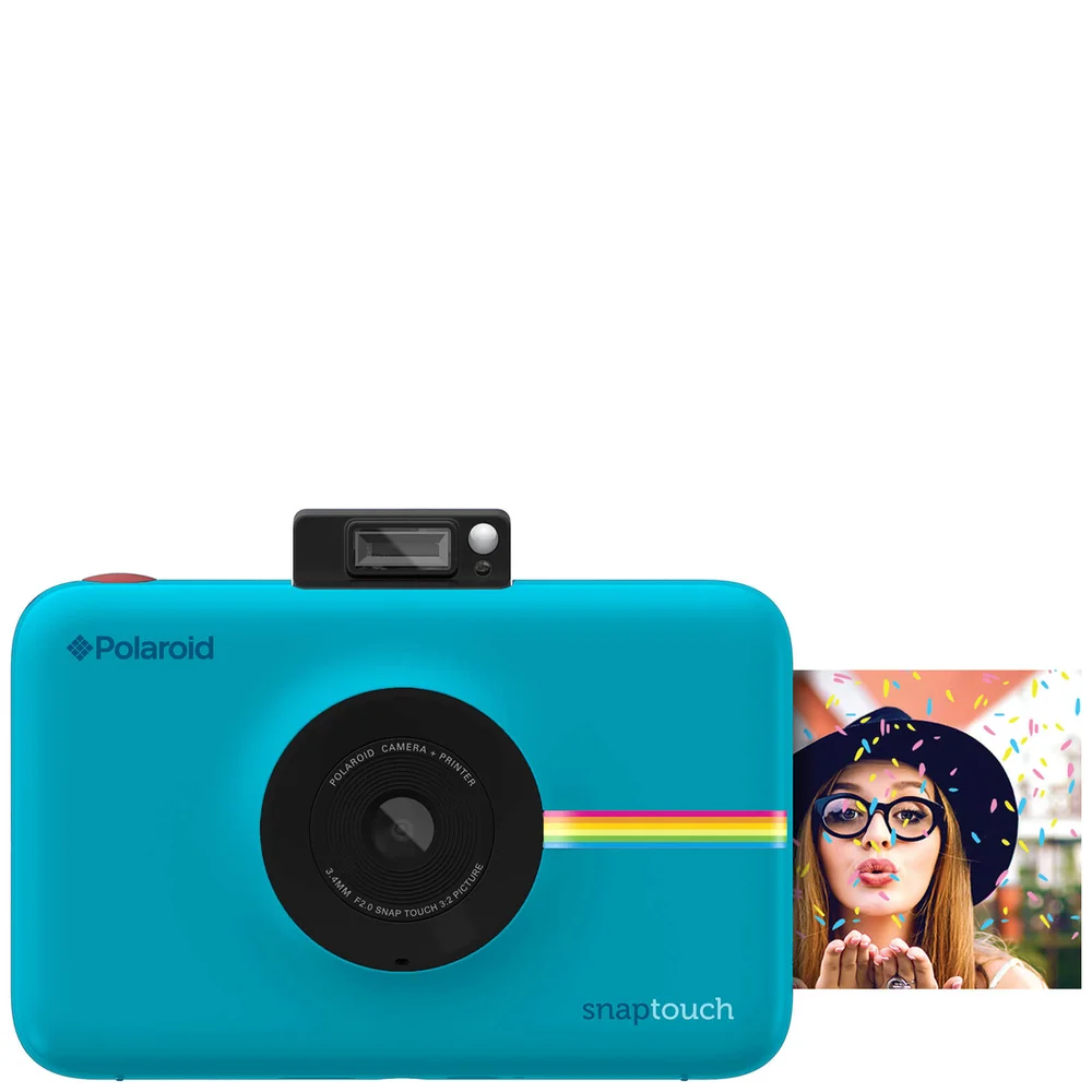 Polaroid Snap Touch Instant Digital Camera with LCD Touch Display - Blue Afbeelding 1