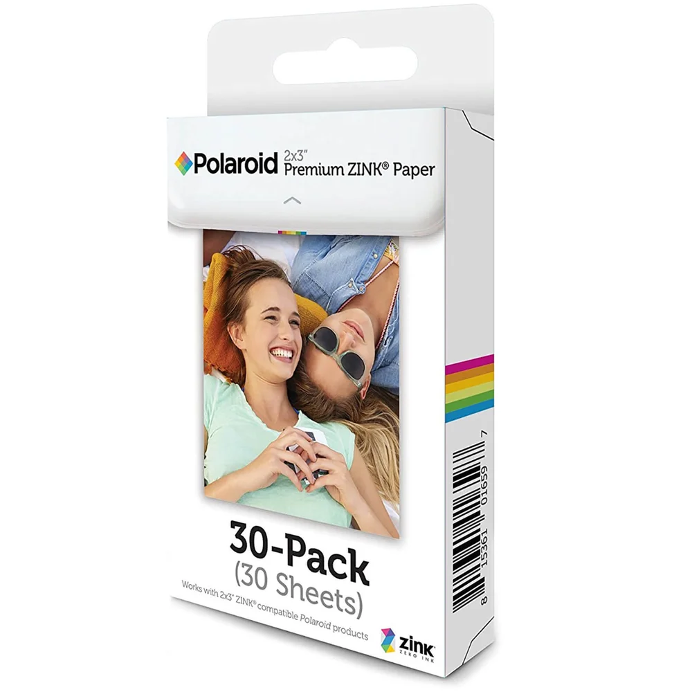 Polaroid ZINK Zero Papier - 30 stuks (2x3 inch) Afbeelding 1