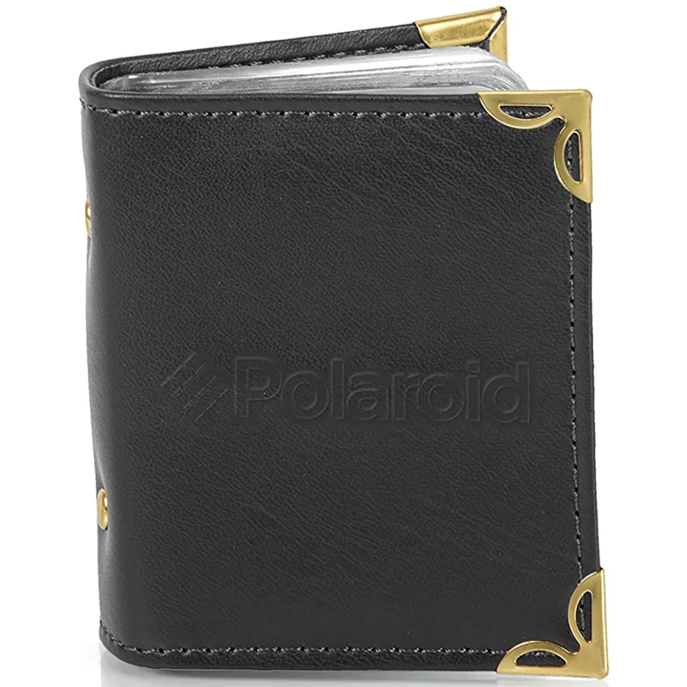 Polaroid Leatherette Photo Album (For 2x3 Inch Film/Paper) - Black Afbeelding 1