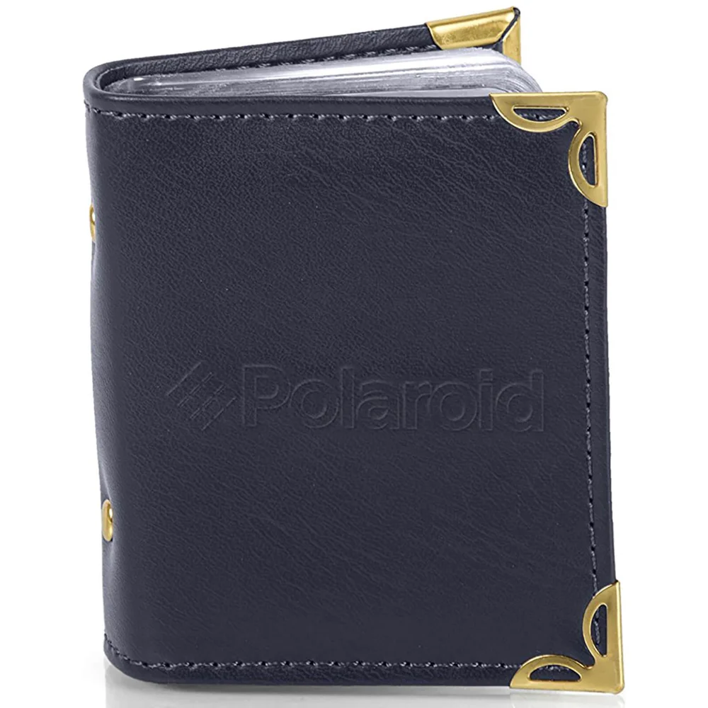Polaroid Leatherette Photo Album (For 2x3 Inch Film/Paper) - Blue Afbeelding 1