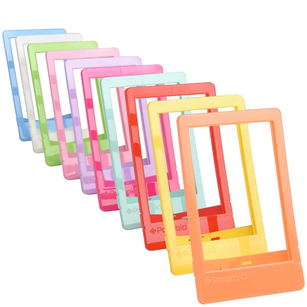 Polaroid 10 Pack Colourful Mini Frames (For 2x3 Inch Film/Paper) - Multicoloured Afbeelding 1
