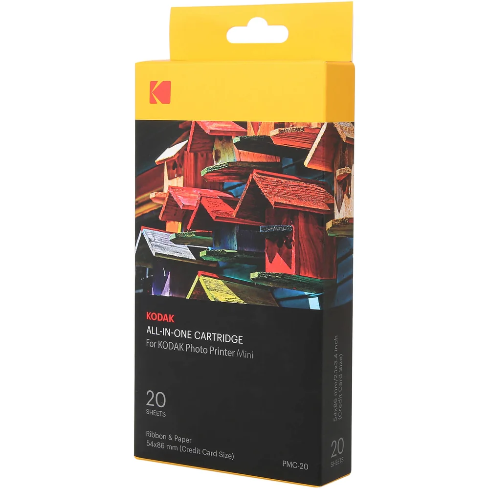 Kodak Mini Photo Printer Cartridge and 20 Pack of Film Afbeelding 1