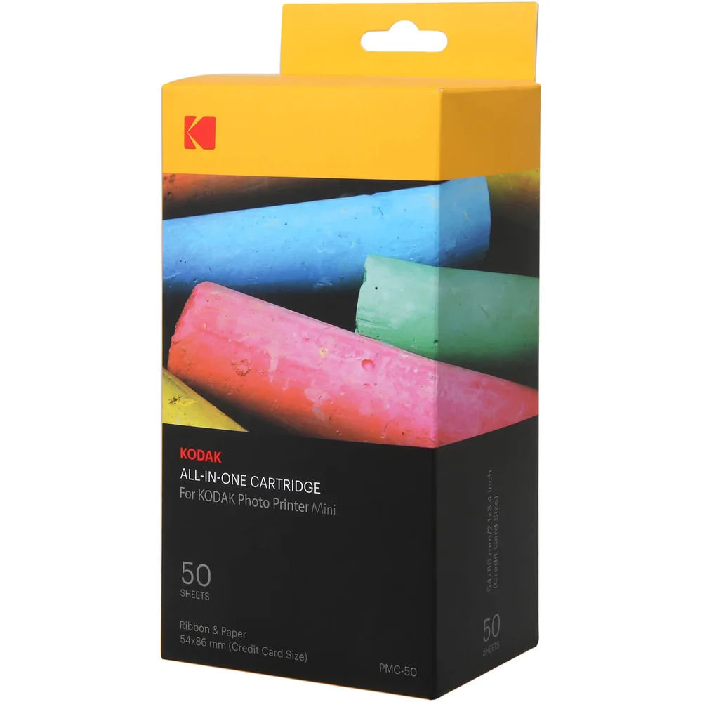 Kodak Mini Photo Printer Cartridge and 50 Pack of Film Afbeelding 1