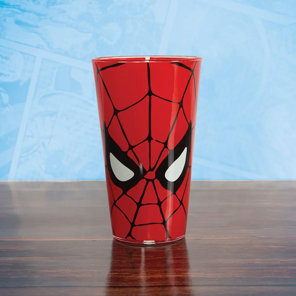 Marvel Comics Spider-Man Glas - Rood Afbeelding 1