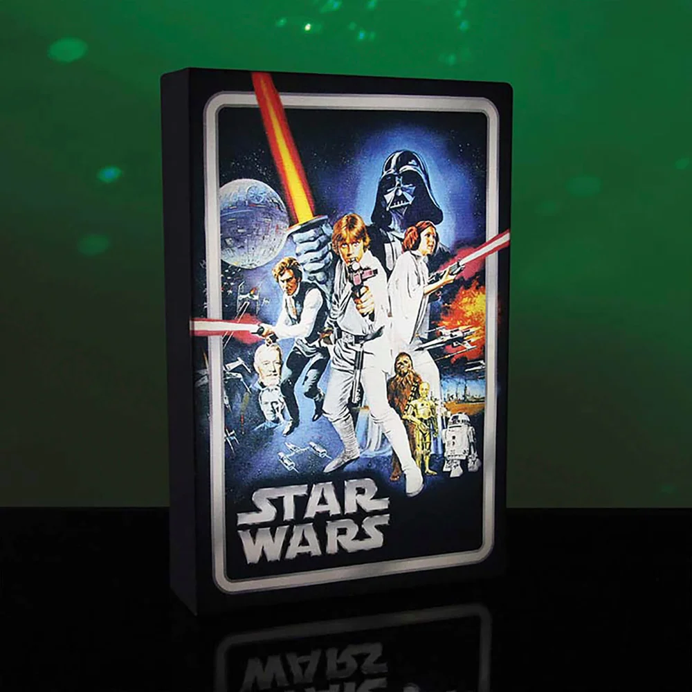 Star Wars: Episode IV: A New Hope 12 Inch Luminart Canvas Afbeelding 1