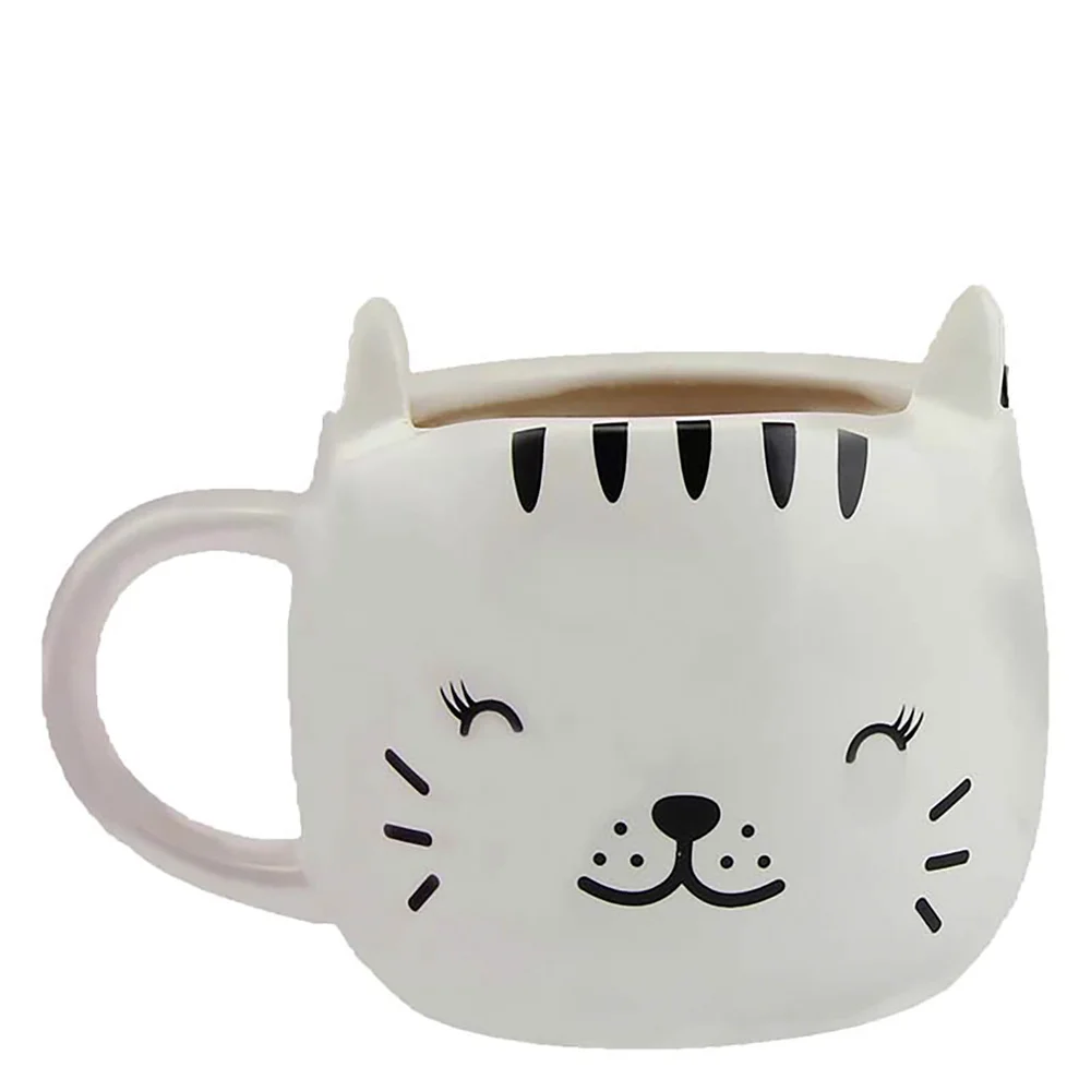 Happy Cat Heat Changing Mug Afbeelding 1