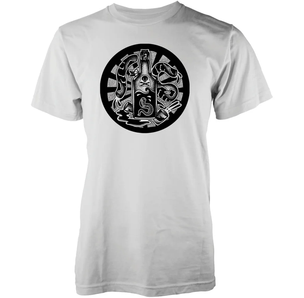 Abandon Ship Whisky Heren T-shirt - Wit - S - Wit Afbeelding 1