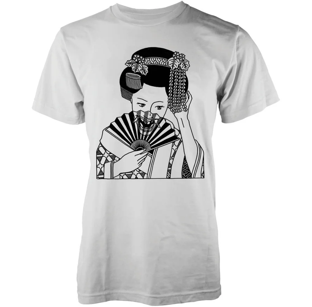 Abandon Ship Skull Girl Heren T-shirt - Wit - S - Wit Afbeelding 1