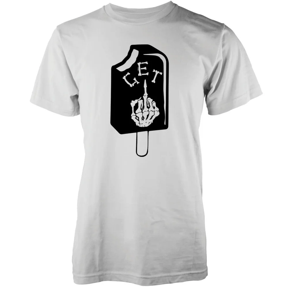 Abandon Ship Get Skeleton Heren T-shirt - Wit - S - Wit Afbeelding 1