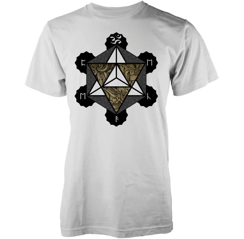 Abandon Ship Metatron Heren T-shirt - Wit - S - Wit Afbeelding 1
