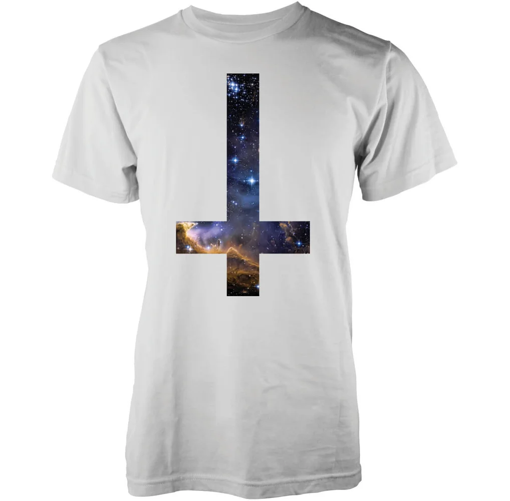 Abandon Ship Cosmic Cross Heren T-shirt - Wit - S - Wit Afbeelding 1