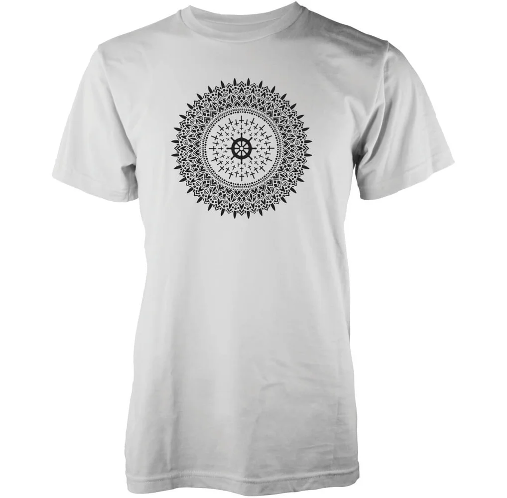 Abandon Ship Sigil Sign Heren T-shirt - Wit - S - Wit Afbeelding 1