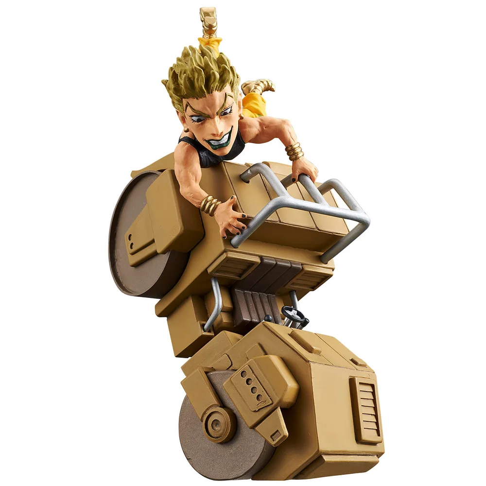 Banpresto JoJo's Bizarre Adventure Stardust Crusaders the World Collectable Figure - Road Roller! - Dio Brando (Normal Color Version) Afbeelding 1